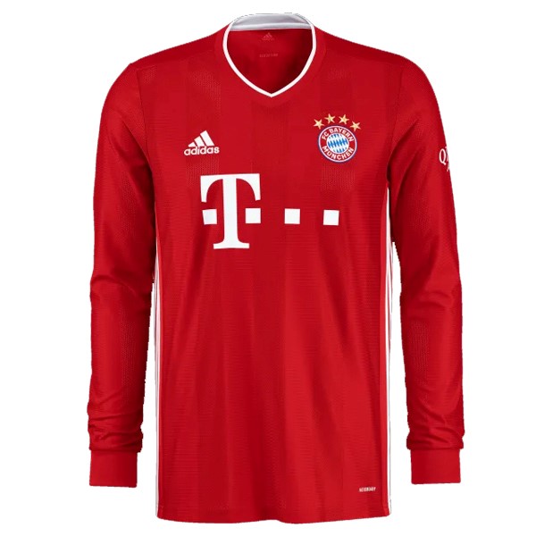 Camiseta Bayern Munich 1ª Manga Larga 2020/21 Rojo